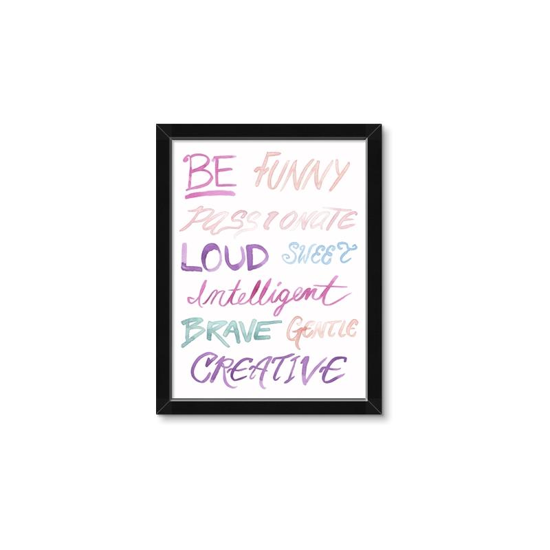 Picture of Be Funny  _GroupedProduct_Rectangle_Portrait_Mini_ _GroupedProduct_Rectangle_Portrait_Framed_Matted_