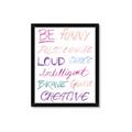 Picture of Be Funny  _GroupedProduct_Rectangle_Portrait_Mini_ _GroupedProduct_Rectangle_Portrait_Framed_Matted_