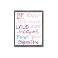 Picture of Be Funny  _GroupedProduct_Rectangle_Portrait_Mini_ _GroupedProduct_Rectangle_Portrait_Framed_Matted_