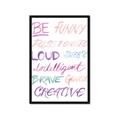Picture of Be Funny  _GroupedProduct_Rectangle_Portrait_Mini_ _GroupedProduct_Rectangle_Portrait_Framed_Matted_