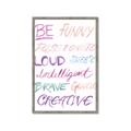 Picture of Be Funny  _GroupedProduct_Rectangle_Portrait_Mini_ _GroupedProduct_Rectangle_Portrait_Framed_Matted_