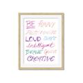Picture of Be Funny  _GroupedProduct_Rectangle_Portrait_Mini_ _GroupedProduct_Rectangle_Portrait_Framed_Matted_