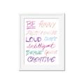 Picture of Be Funny  _GroupedProduct_Rectangle_Portrait_Mini_ _GroupedProduct_Rectangle_Portrait_Framed_Matted_