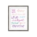 Picture of Be Funny  _GroupedProduct_Rectangle_Portrait_Mini_ _GroupedProduct_Rectangle_Portrait_Framed_Matted_