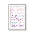 Picture of Be Funny  _GroupedProduct_Rectangle_Portrait_Mini_ _GroupedProduct_Rectangle_Portrait_Framed_Matted_