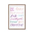 Picture of Be Funny  _GroupedProduct_Rectangle_Portrait_Mini_ _GroupedProduct_Rectangle_Portrait_Framed_Matted_
