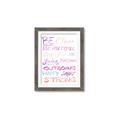 Picture of Be Clever _GroupedProduct_Rectangle_Portrait_Mini_ _GroupedProduct_Rectangle_Portrait_Framed_Matted_