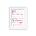 Picture of Be Clever _GroupedProduct_Rectangle_Portrait_Mini_ _GroupedProduct_Rectangle_Portrait_Framed_Matted_