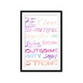 Picture of Be Clever _GroupedProduct_Rectangle_Portrait_Mini_ _GroupedProduct_Rectangle_Portrait_Framed_Matted_