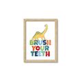 Picture of Brush Your Teeth _GroupedProduct_Rectangle_Portrait_Mini_ _GroupedProduct_Rectangle_Portrait_Framed_Matted_