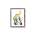 Picture of Brush Your Teeth _GroupedProduct_Rectangle_Portrait_Mini_ _GroupedProduct_Rectangle_Portrait_Framed_Matted_