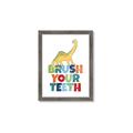 Picture of Brush Your Teeth _GroupedProduct_Rectangle_Portrait_Mini_ _GroupedProduct_Rectangle_Portrait_Framed_Matted_