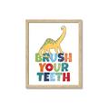 Picture of Brush Your Teeth _GroupedProduct_Rectangle_Portrait_Mini_ _GroupedProduct_Rectangle_Portrait_Framed_Matted_