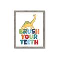 Picture of Brush Your Teeth _GroupedProduct_Rectangle_Portrait_Mini_ _GroupedProduct_Rectangle_Portrait_Framed_Matted_
