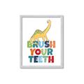 Picture of Brush Your Teeth _GroupedProduct_Rectangle_Portrait_Mini_ _GroupedProduct_Rectangle_Portrait_Framed_Matted_