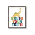 Picture of Brush Your Teeth _GroupedProduct_Rectangle_Portrait_Mini_ _GroupedProduct_Rectangle_Portrait_Framed_Matted_
