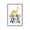 Picture of Brush Your Teeth _GroupedProduct_Rectangle_Portrait_Mini_ _GroupedProduct_Rectangle_Portrait_Framed_Matted_