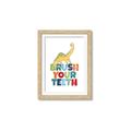 Picture of Brush Your Teeth _GroupedProduct_Rectangle_Portrait_Mini_ _GroupedProduct_Rectangle_Portrait_Framed_Matted_
