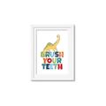 Picture of Brush Your Teeth _GroupedProduct_Rectangle_Portrait_Mini_ _GroupedProduct_Rectangle_Portrait_Framed_Matted_
