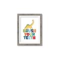 Picture of Brush Your Teeth _GroupedProduct_Rectangle_Portrait_Mini_ _GroupedProduct_Rectangle_Portrait_Framed_Matted_