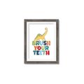 Picture of Brush Your Teeth _GroupedProduct_Rectangle_Portrait_Mini_ _GroupedProduct_Rectangle_Portrait_Framed_Matted_