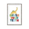 Picture of Brush Your Teeth _GroupedProduct_Rectangle_Portrait_Mini_ _GroupedProduct_Rectangle_Portrait_Framed_Matted_