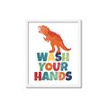 Picture of Wash Your Hands _GroupedProduct_Rectangle_Portrait_Mini_ _GroupedProduct_Rectangle_Portrait_Framed_Matted_