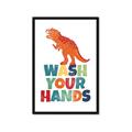 Picture of Wash Your Hands _GroupedProduct_Rectangle_Portrait_Mini_ _GroupedProduct_Rectangle_Portrait_Framed_Matted_