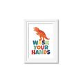 Picture of Wash Your Hands _GroupedProduct_Rectangle_Portrait_Mini_ _GroupedProduct_Rectangle_Portrait_Framed_Matted_