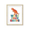 Picture of Wash Your Hands _GroupedProduct_Rectangle_Portrait_Mini_ _GroupedProduct_Rectangle_Portrait_Framed_Matted_