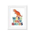 Picture of Wash Your Hands _GroupedProduct_Rectangle_Portrait_Mini_ _GroupedProduct_Rectangle_Portrait_Framed_Matted_