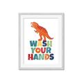 Picture of Wash Your Hands _GroupedProduct_Rectangle_Portrait_Mini_ _GroupedProduct_Rectangle_Portrait_Framed_Matted_