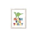 Picture of Flush The Toilet _GroupedProduct_Rectangle_Portrait_Mini_ _GroupedProduct_Rectangle_Portrait_Framed_Matted_