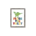 Picture of Flush The Toilet _GroupedProduct_Rectangle_Portrait_Mini_ _GroupedProduct_Rectangle_Portrait_Framed_Matted_