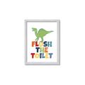 Picture of Flush The Toilet _GroupedProduct_Rectangle_Portrait_Mini_ _GroupedProduct_Rectangle_Portrait_Framed_Matted_