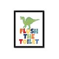 Picture of Flush The Toilet _GroupedProduct_Rectangle_Portrait_Mini_ _GroupedProduct_Rectangle_Portrait_Framed_Matted_