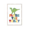 Picture of Flush The Toilet _GroupedProduct_Rectangle_Portrait_Mini_ _GroupedProduct_Rectangle_Portrait_Framed_Matted_