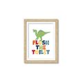 Picture of Flush The Toilet _GroupedProduct_Rectangle_Portrait_Mini_ _GroupedProduct_Rectangle_Portrait_Framed_Matted_