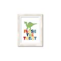 Picture of Flush The Toilet _GroupedProduct_Rectangle_Portrait_Mini_ _GroupedProduct_Rectangle_Portrait_Framed_Matted_