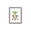 Picture of Flush The Toilet _GroupedProduct_Rectangle_Portrait_Mini_ _GroupedProduct_Rectangle_Portrait_Framed_Matted_