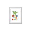 Picture of Flush The Toilet _GroupedProduct_Rectangle_Portrait_Mini_ _GroupedProduct_Rectangle_Portrait_Framed_Matted_