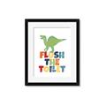 Picture of Flush The Toilet _GroupedProduct_Rectangle_Portrait_Mini_ _GroupedProduct_Rectangle_Portrait_Framed_Matted_
