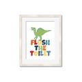 Picture of Flush The Toilet _GroupedProduct_Rectangle_Portrait_Mini_ _GroupedProduct_Rectangle_Portrait_Framed_Matted_