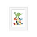 Picture of Flush The Toilet _GroupedProduct_Rectangle_Portrait_Mini_ _GroupedProduct_Rectangle_Portrait_Framed_Matted_