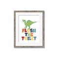 Picture of Flush The Toilet _GroupedProduct_Rectangle_Portrait_Mini_ _GroupedProduct_Rectangle_Portrait_Framed_Matted_