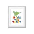 Picture of Flush The Toilet _GroupedProduct_Rectangle_Portrait_Mini_ _GroupedProduct_Rectangle_Portrait_Framed_Matted_