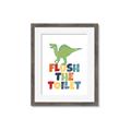 Picture of Flush The Toilet _GroupedProduct_Rectangle_Portrait_Mini_ _GroupedProduct_Rectangle_Portrait_Framed_Matted_