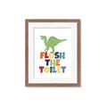 Picture of Flush The Toilet _GroupedProduct_Rectangle_Portrait_Mini_ _GroupedProduct_Rectangle_Portrait_Framed_Matted_