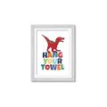 Picture of Hang Your Towel _GroupedProduct_Rectangle_Portrait_Mini_ _GroupedProduct_Rectangle_Portrait_Framed_Matted_