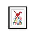 Picture of Hang Your Towel _GroupedProduct_Rectangle_Portrait_Mini_ _GroupedProduct_Rectangle_Portrait_Framed_Matted_